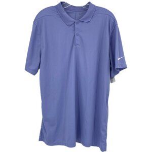 Nike Purple Polo Shirt | Pullover Style, Short Sleeve